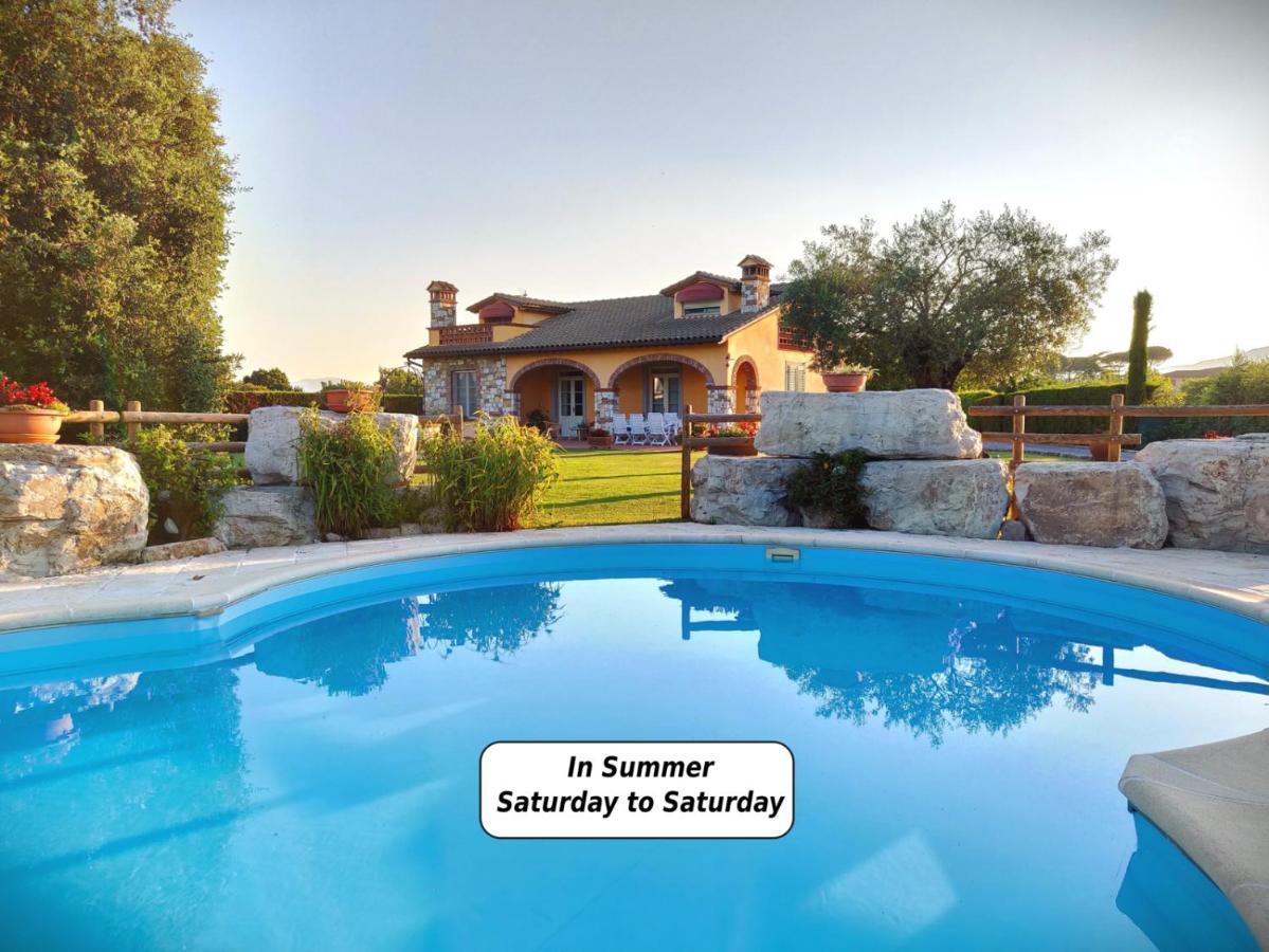 Tuscan Villa Exclusive Use Of Private Pool A/C Wifi Villa Briciola Capannori Bagian luar foto